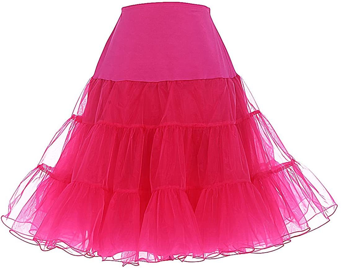 DRESSTELLS 1950 Petticoat Underskirt Petticoat Crinoline for Rockabilly Dress