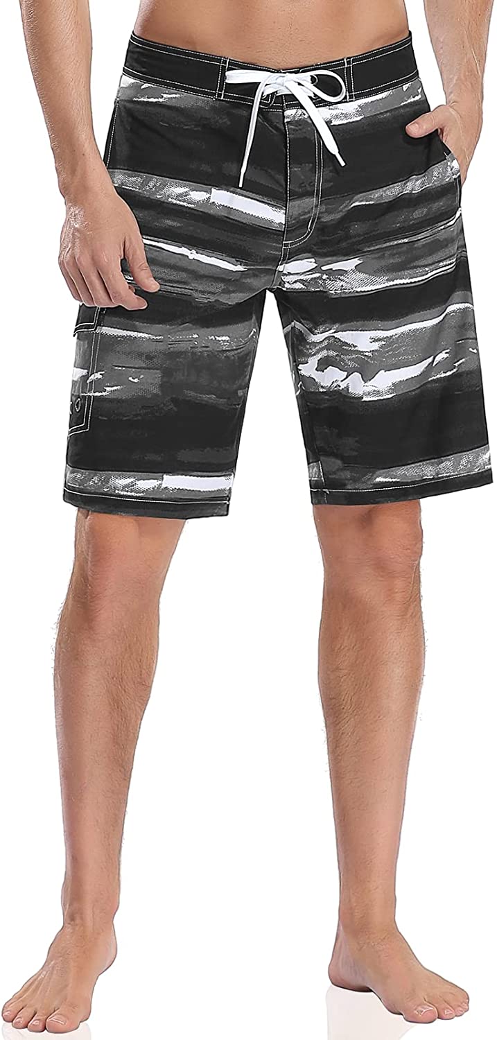 ninovino Mens Swim Trunks Vocation Quick Dry Volley Beach Shorts