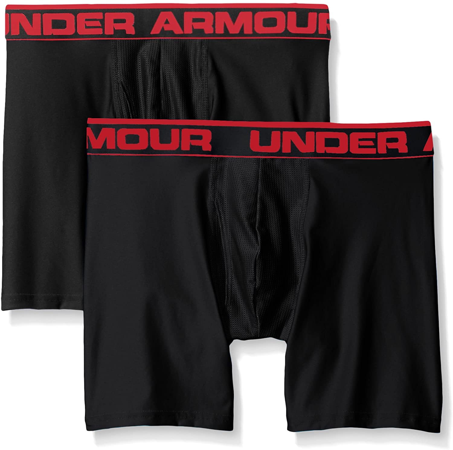 Under Armour Original Boxerjock Underwear 2 Pack 6” Boxer Brief