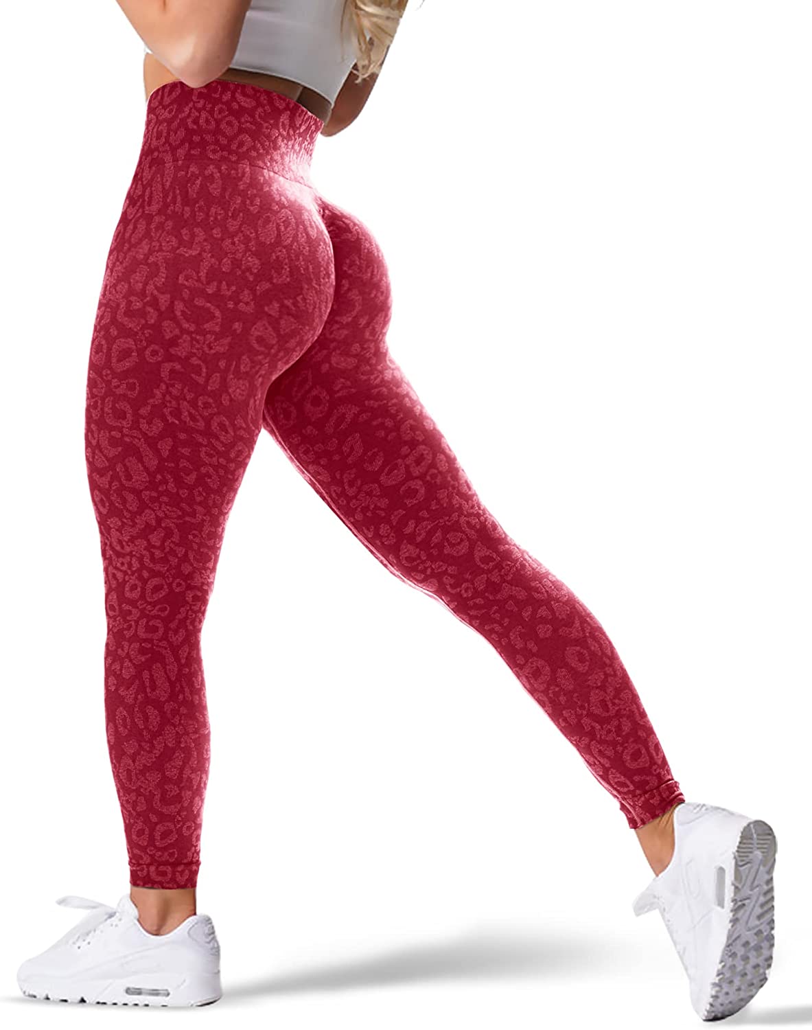 WodoWei Women's Scrunch Butt Lifting Workout Leggings for