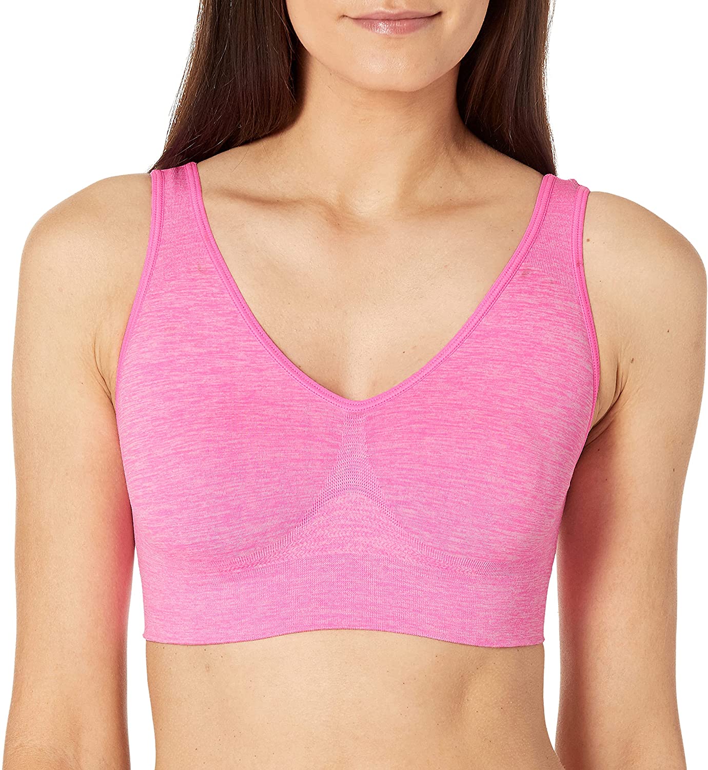 Womens Wireless Bra Full-Coverage Pullover Stretch Bra Smoothing T
