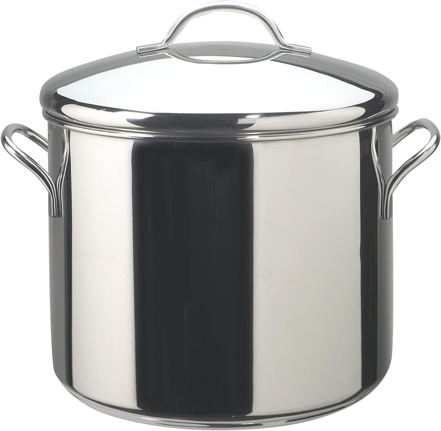 Farberware Classic Stainless Steel 2-Quart Mirror Satin Covered Saucepan,  Silver