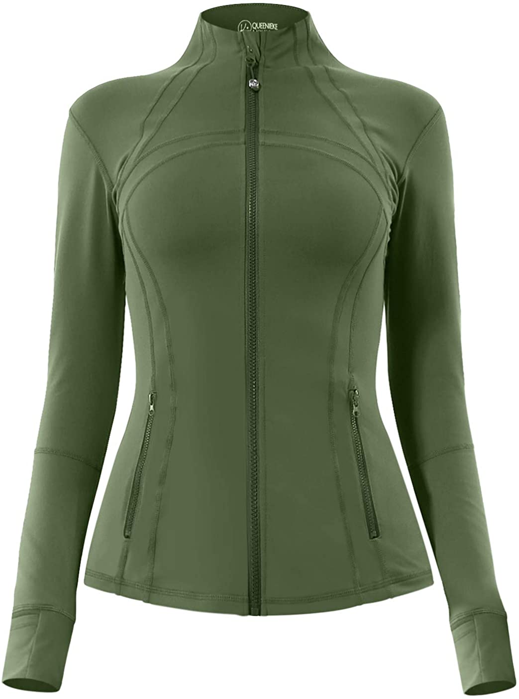QUEENIEKE Women's Sports Define Jacket Slim Fit and Cottony-Soft Handfeel  60927 | eBay