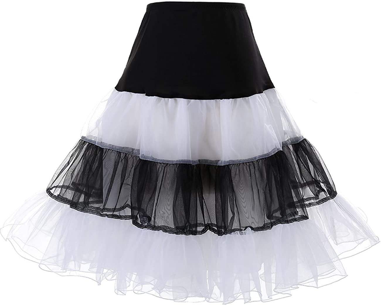 eubell Women 1950s Petticoat Skirts Tutu Crinoline Underskirt GuGio 