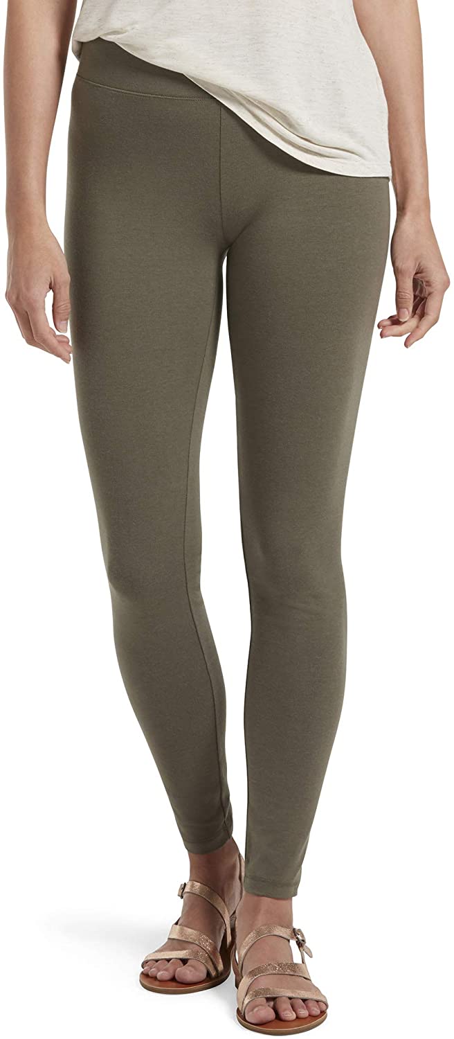 HUE Women's Cotton Ultra Legging with Wide Waistband, Assorted | eBay