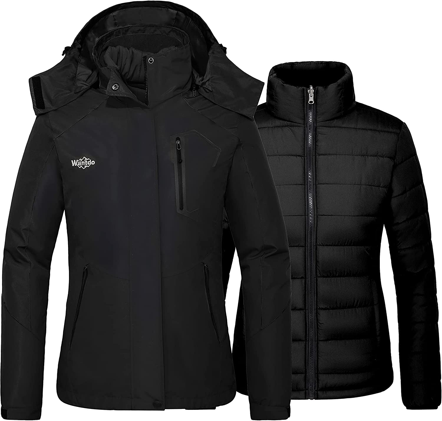 wantdo women's ski jacket