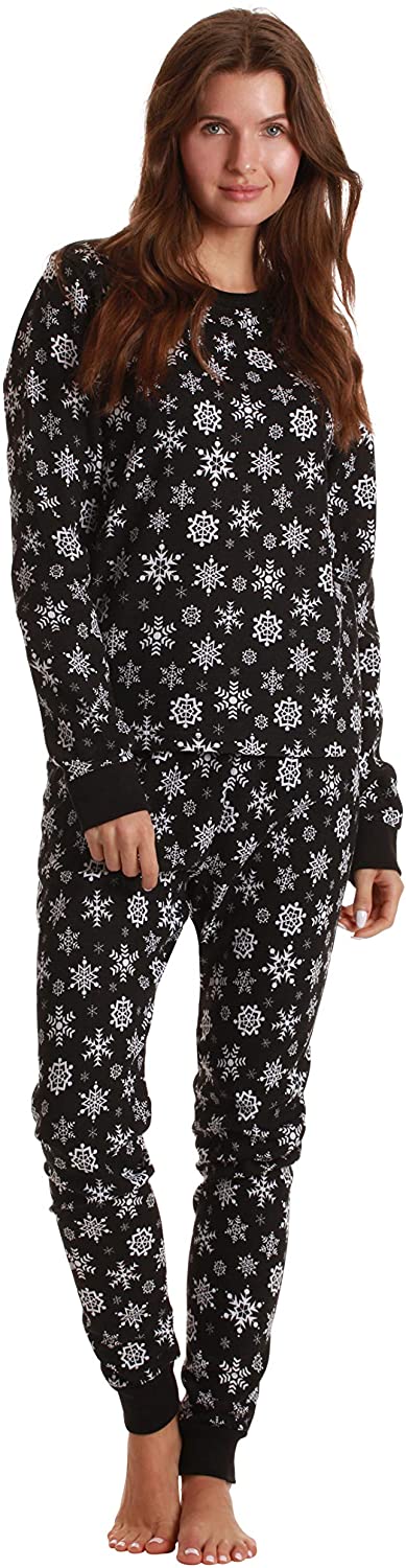 Just Love Women's Thermal Underwear Pajamas Set