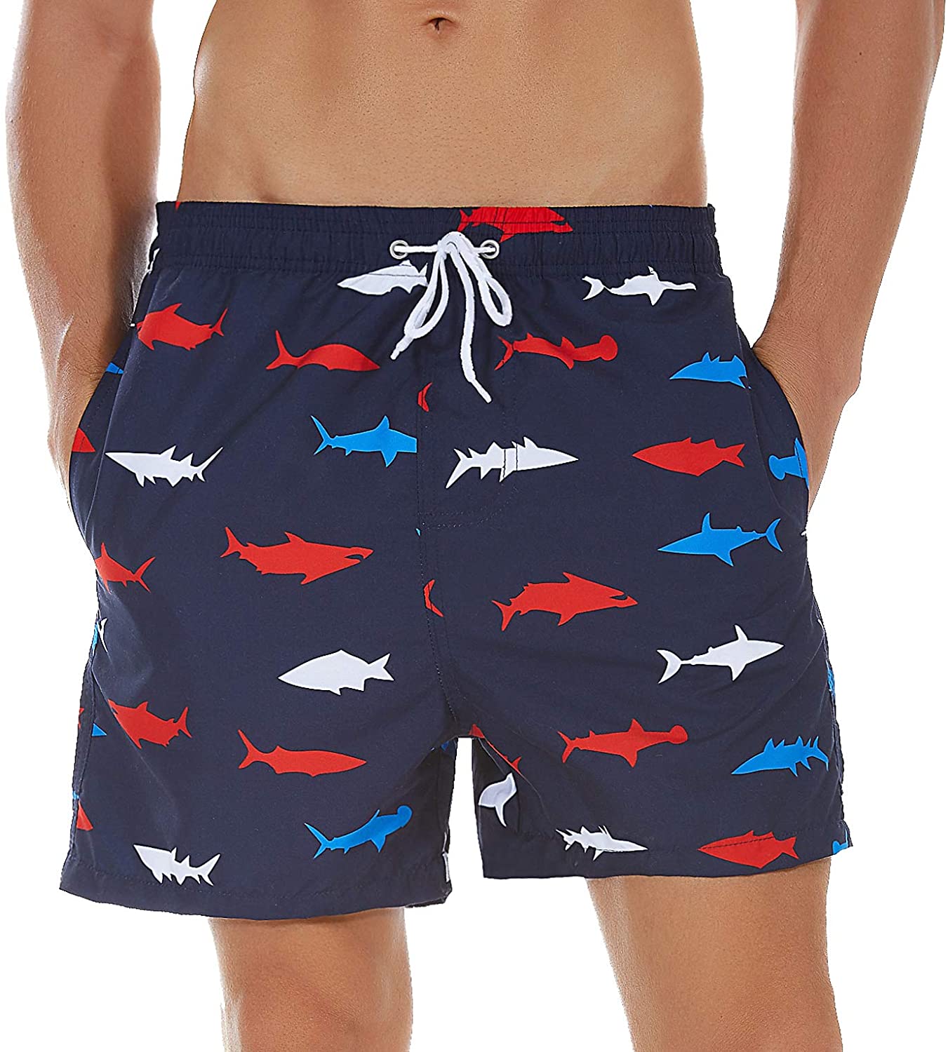 Silkworld Mens Swim Trunks Quick Dry Short Vitality Printed Beach Shorts Ebay 