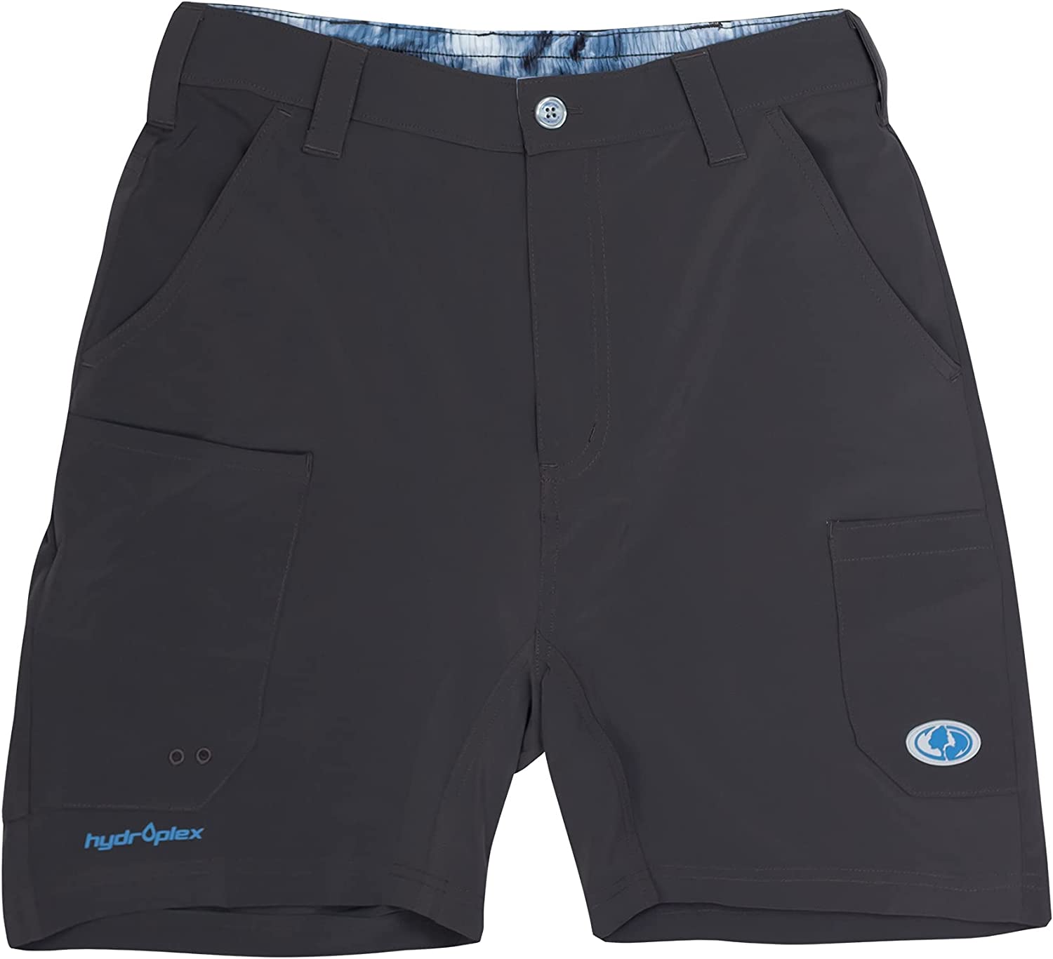 Mossy Oak Men's XTR Fishing Shorts, Charcoal, Small, Shorts