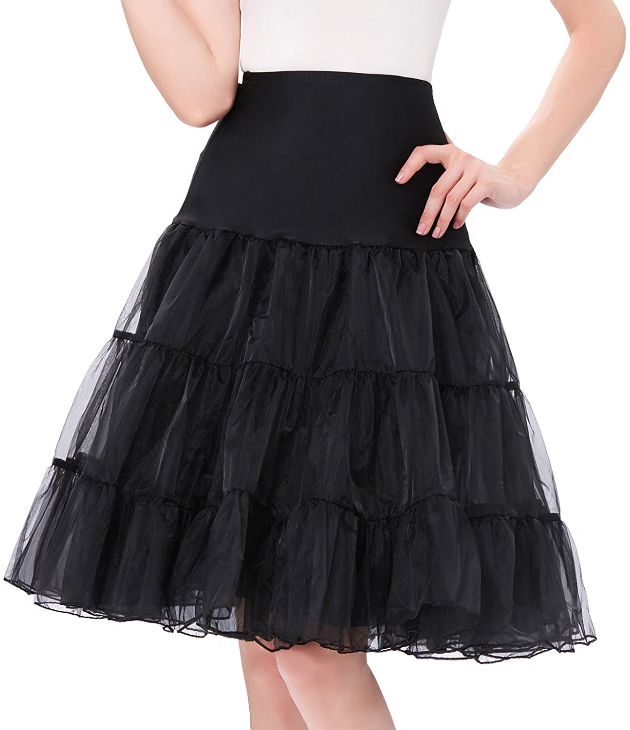 Tidetell Vintage Womens 50s Petticoat Crinoline Tutu Underskirt 26 FBA