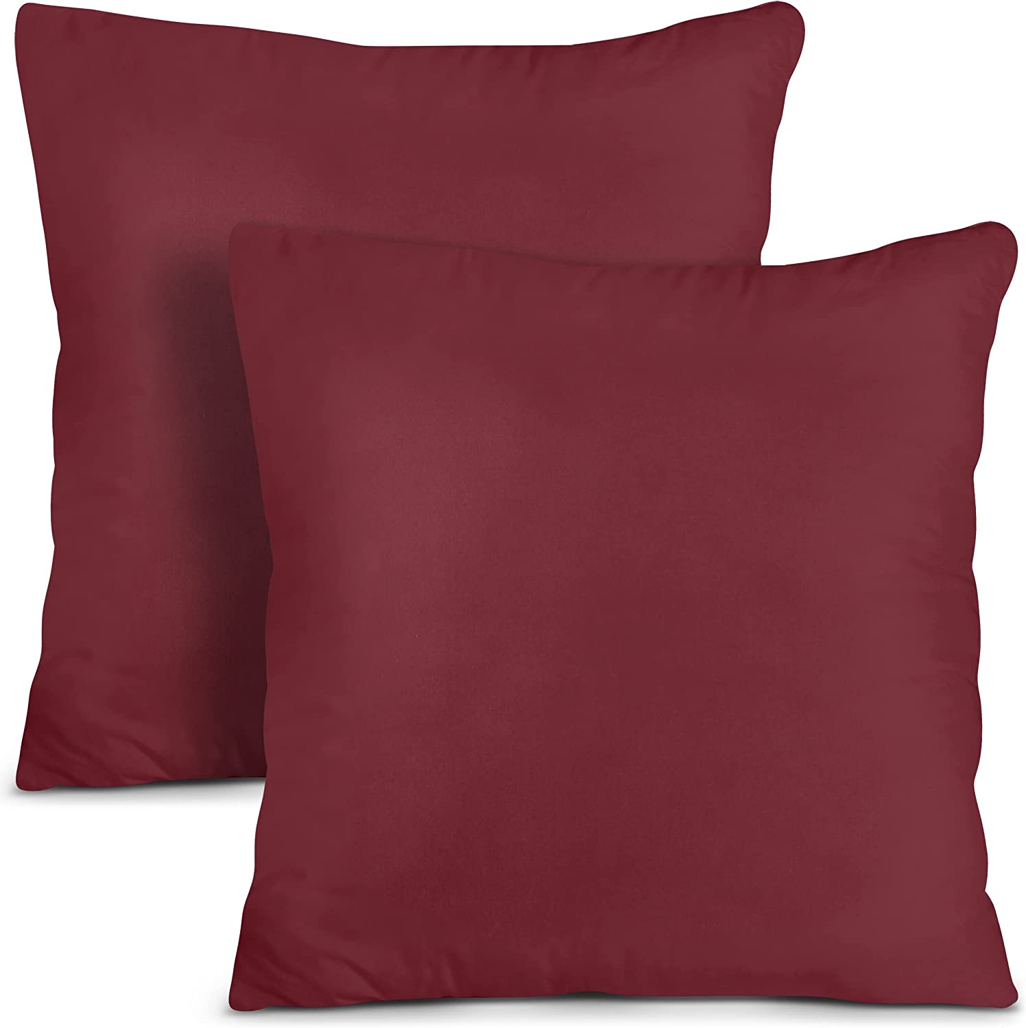 Utopia Bedding Throw Pillows Insert Pack of 2 White - 12 x 20 Inches.