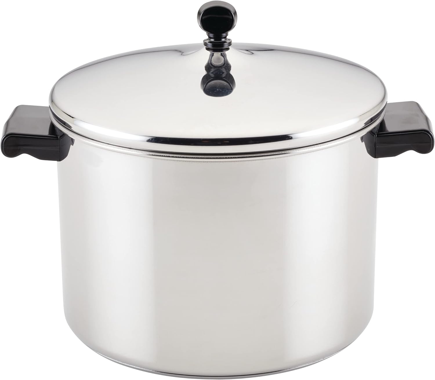 Farberware Classic Stainless Steel 2-Quart Mirror Satin Covered Saucepan,  Silver