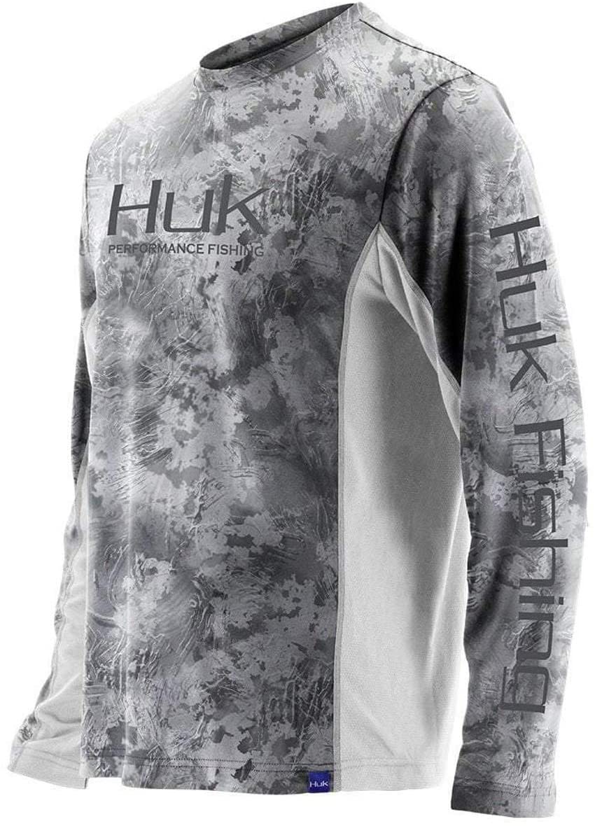 HUK Men's Icon X Camo Long Sleeve Performance Fishing Shirt | eBay