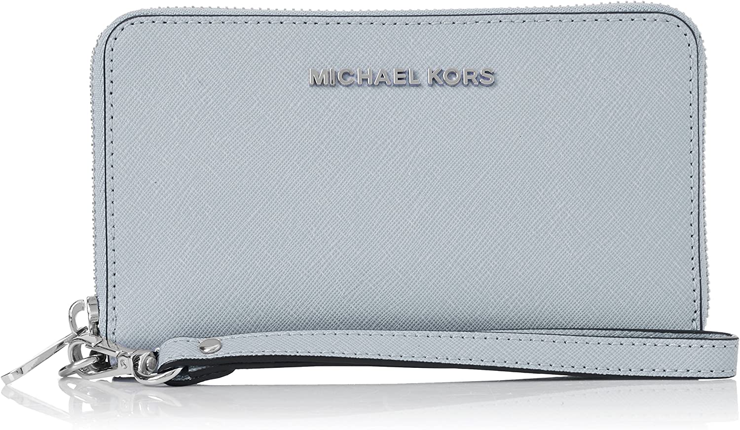 Michael Kors Jet Set Grey Medium Crossgrain Leather Envelope Wallet  32F9SJ6D1L-081 193599043784 - Handbags, Jet Set - Jomashop