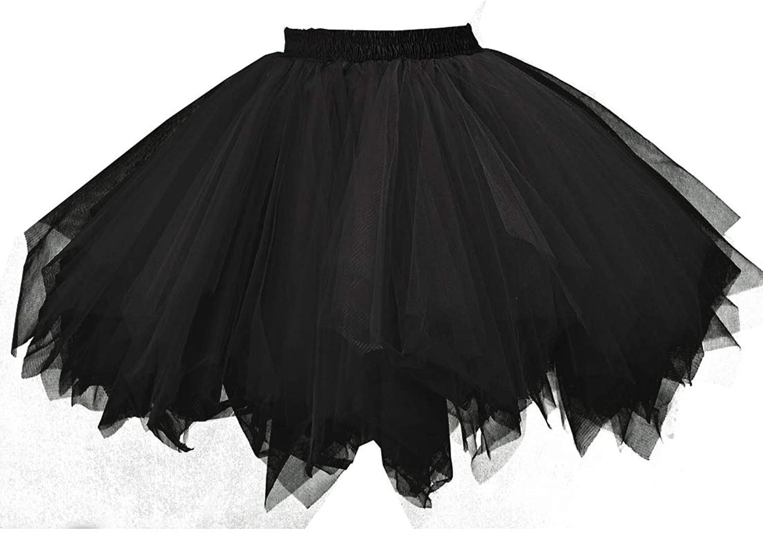 Hot Tulle Skirt 20" knee length Crinoline Petticoat Tutu Dancewear Skirt Slip 