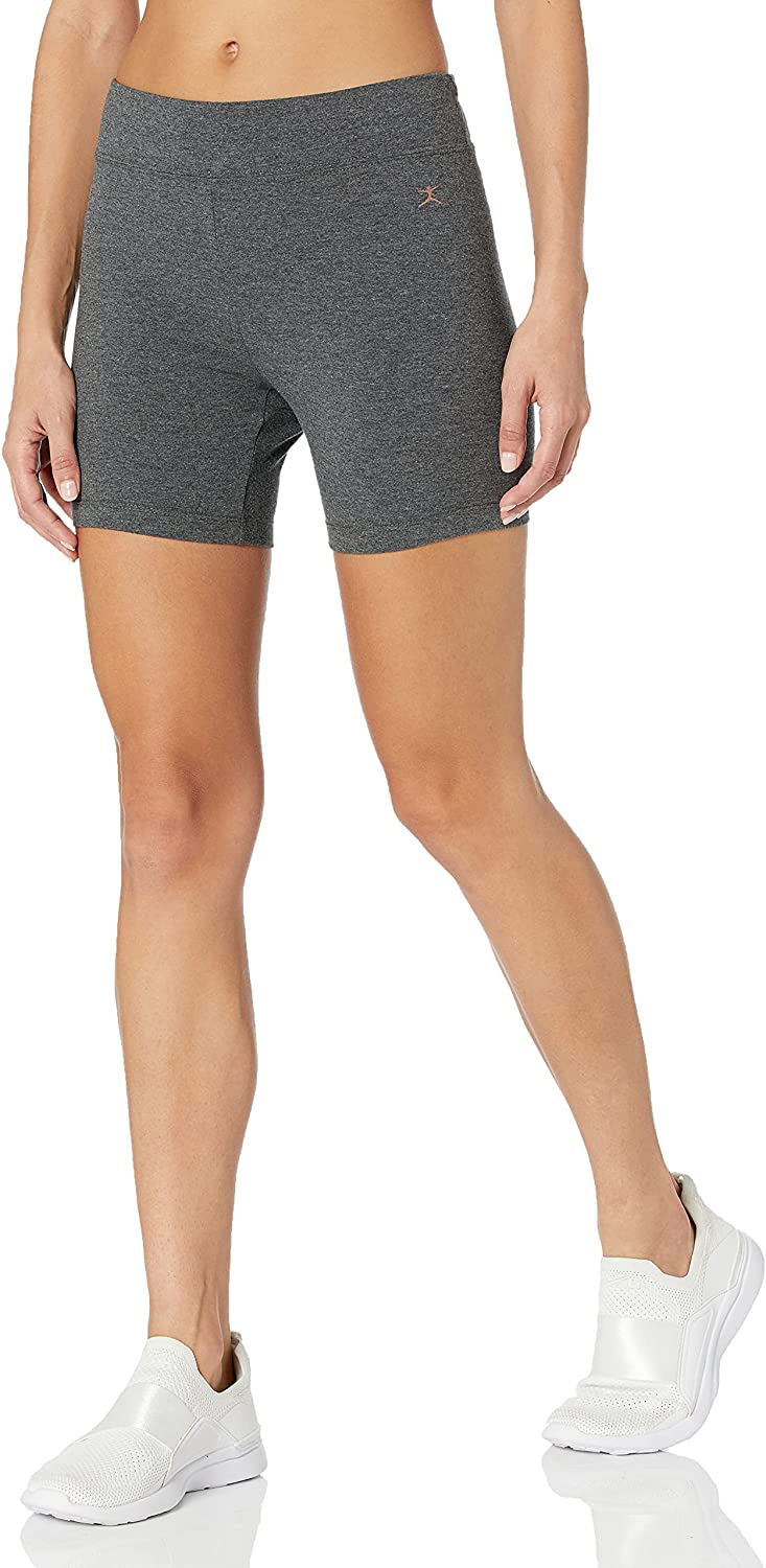 Danskin Now 100% Polyester Gray Athletic Shorts Size 4 - 6 - 11% off