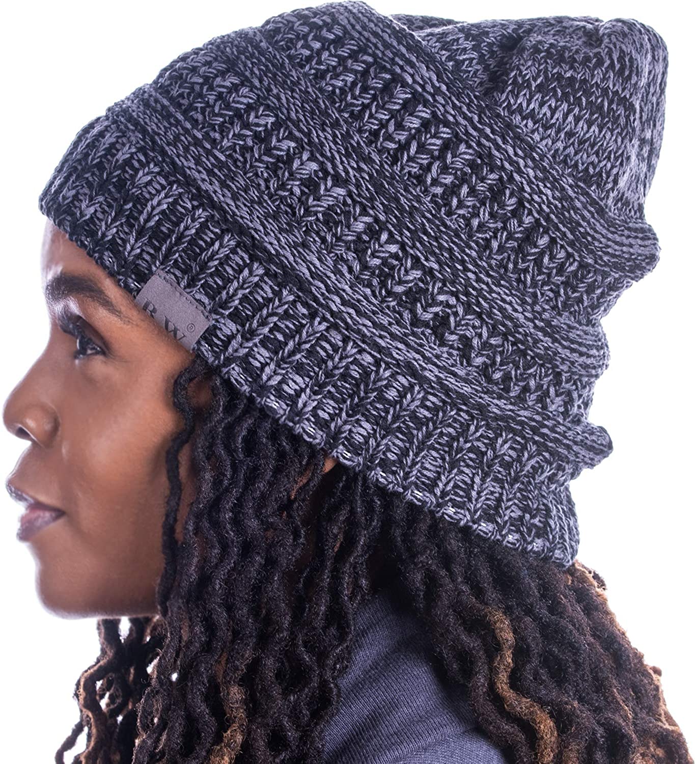 Beautifully Warm Women’s Winter Hat | Slouchy Beanie Satin Lined Hat for  Women