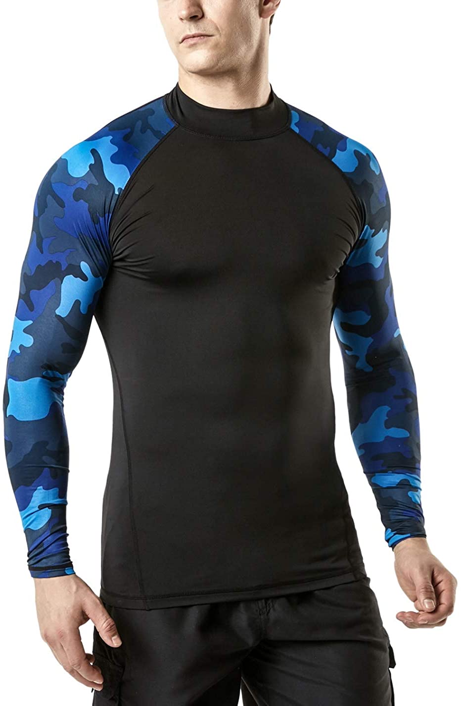 UV/Sun Protection Rash Guard Long Sleeve Crewneck Swim Shirt Regular-Fit Quick Dry Water Shirts TSLA Women's UPF 50 