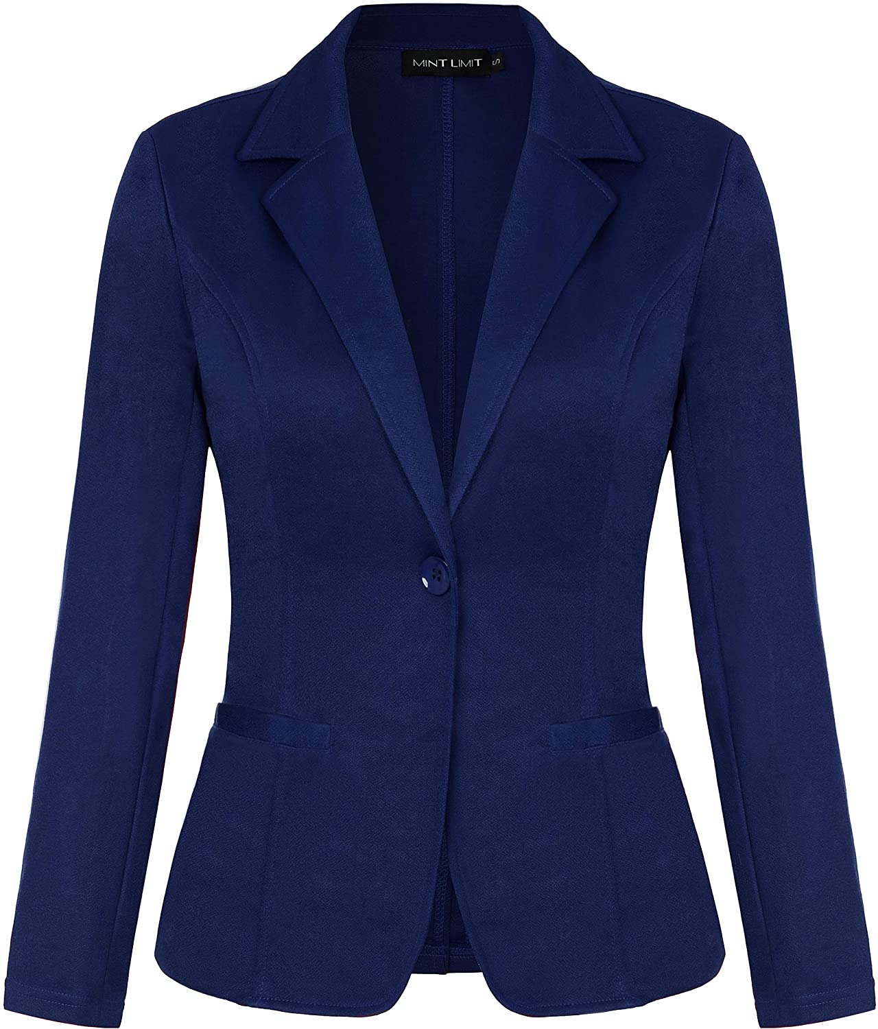 MINTLIMIT Women's Casual Long Sleeve Zip Up Jacket Tops Blazer Cardigan Autumn Winter Coat 