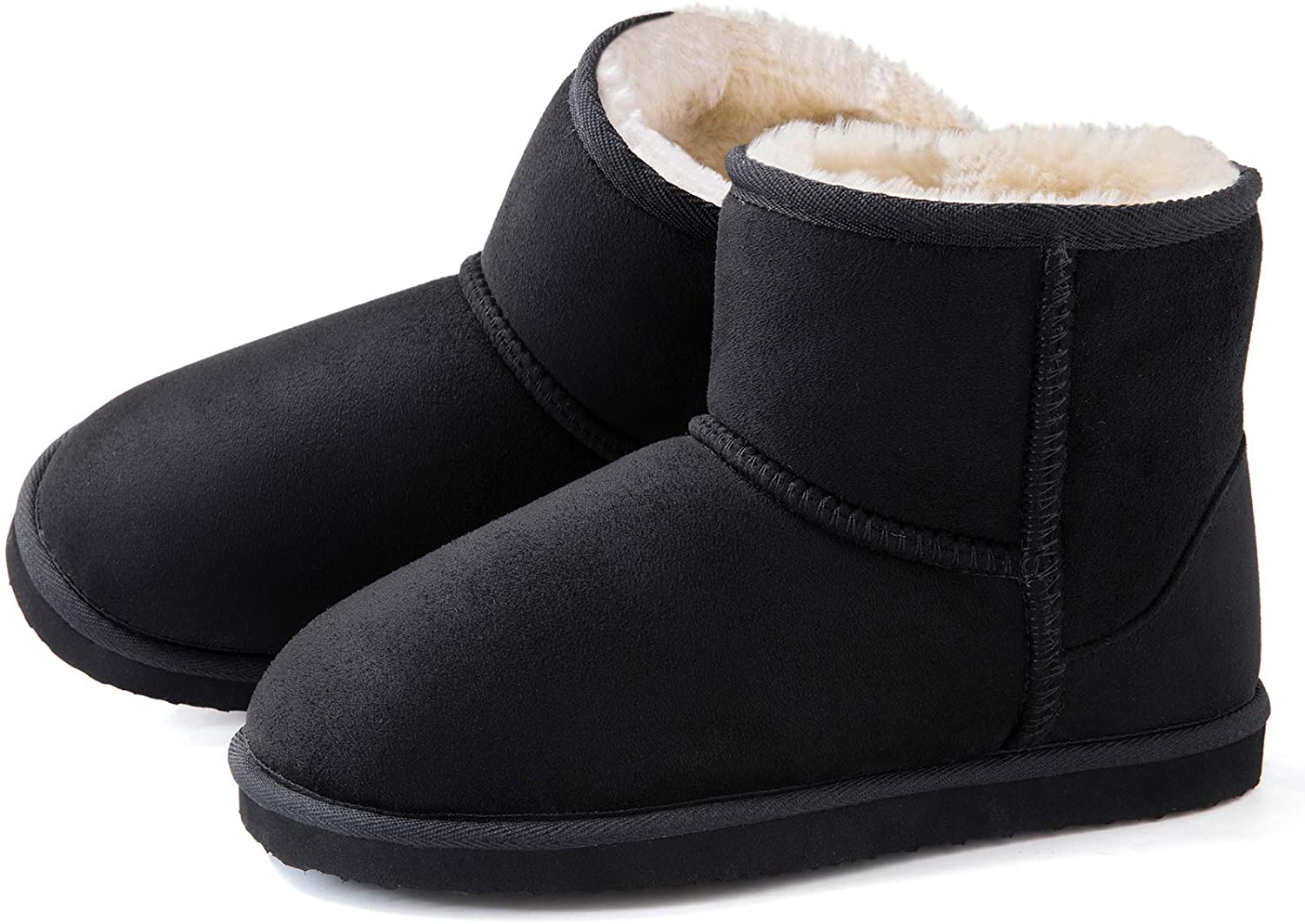 suede bootie slippers womens