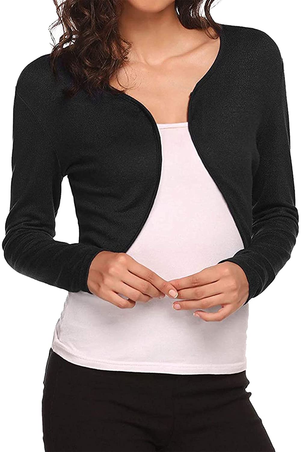 Sleeve Bolero Shrug