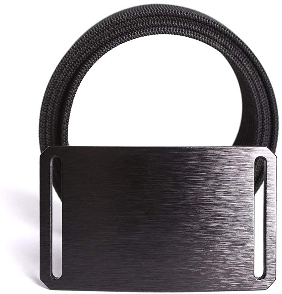 GRIP6 Web Belts for Men Fully Adjustable Casual Belt Strap & Belt Buckle Nylon Belt