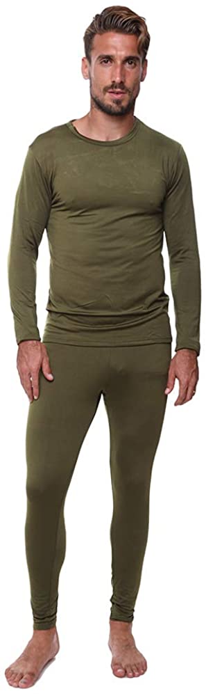 Men Thermal Performance Underwear Set by Outland; Base Layer; Soft