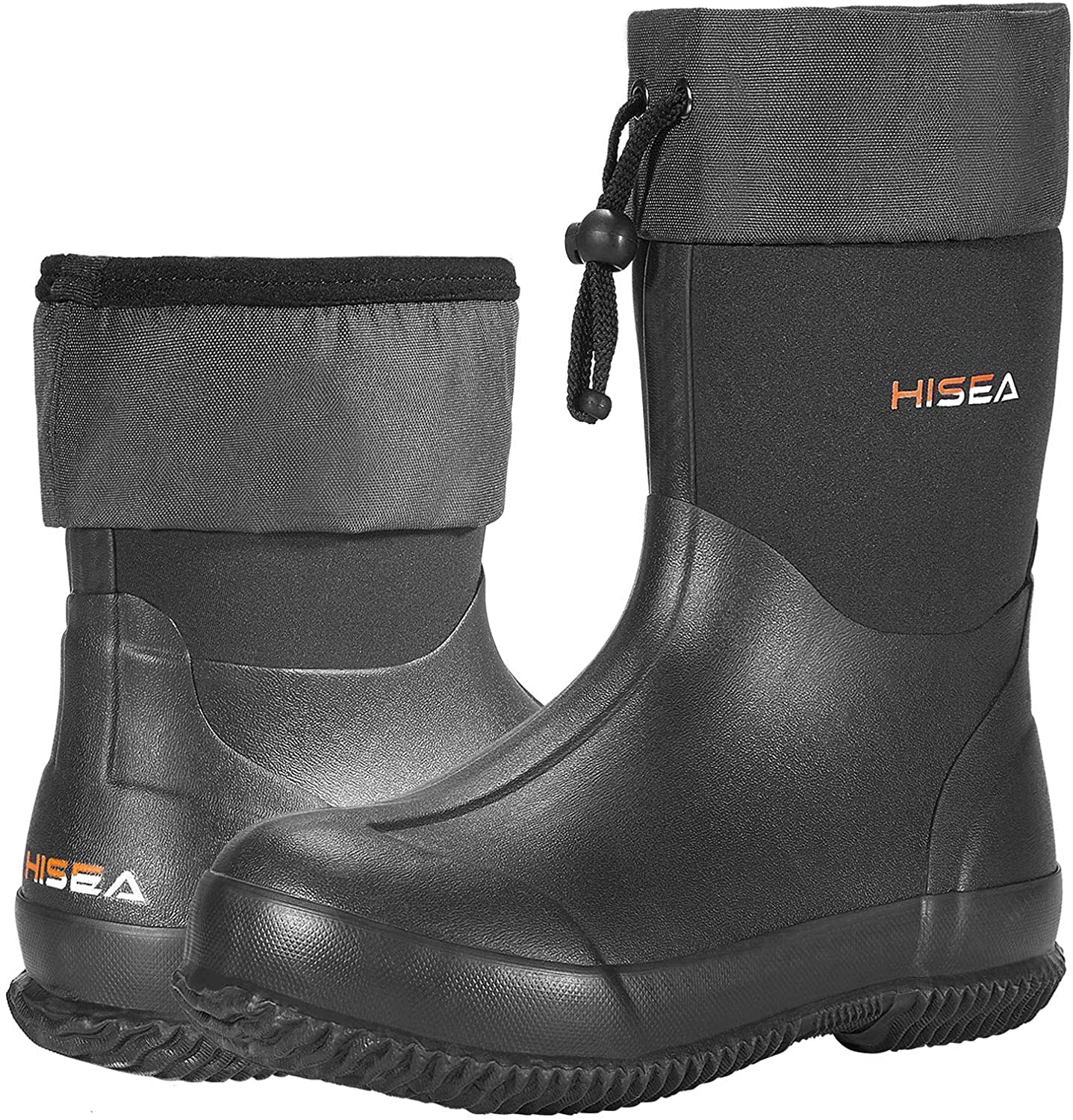 hisea men's rain boots