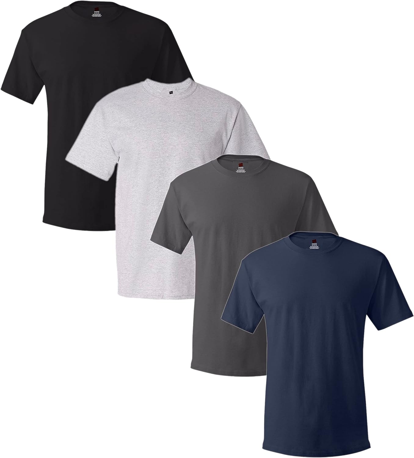 Hanes Premium Men's Slim Fit V-Neck T-Shirt Undershirt With