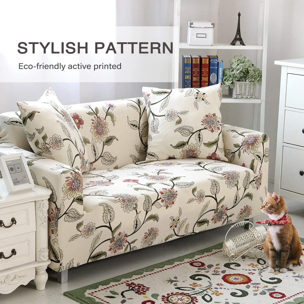 Lamberia Printed Sofa Cover Stretch Couch Cover Sofa Slipcovers for 3 Cushion Co eBay