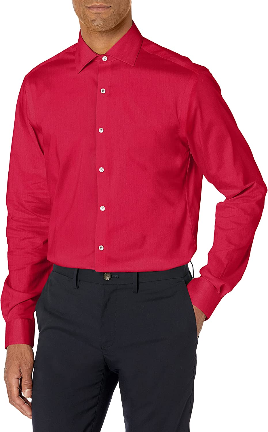 Van Heusen Slim Fit Ultra Flex Collar Dress ShirtFrost, Clearance Dress  Shirts