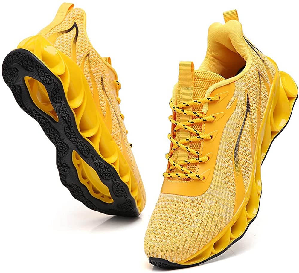 wanhee Men's Sneakers Athletic Sport Running Shoes 