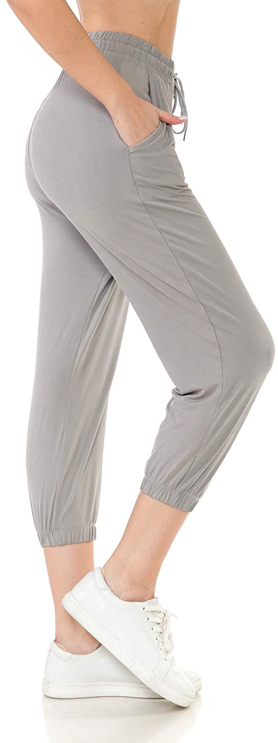 Leggings Depot Women's ActiveFlex Slim-fit Jogger Pants with