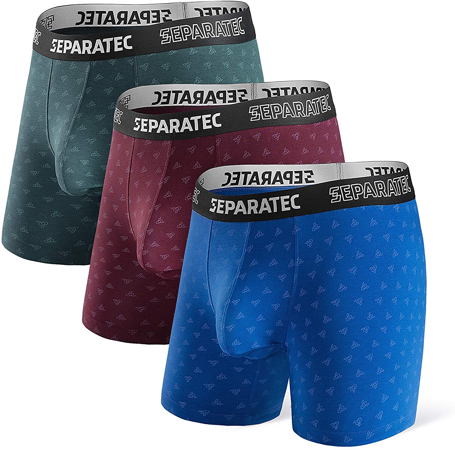 Separatec Men's Dual Pouch Underwear Comfort Soft Premium Cotton