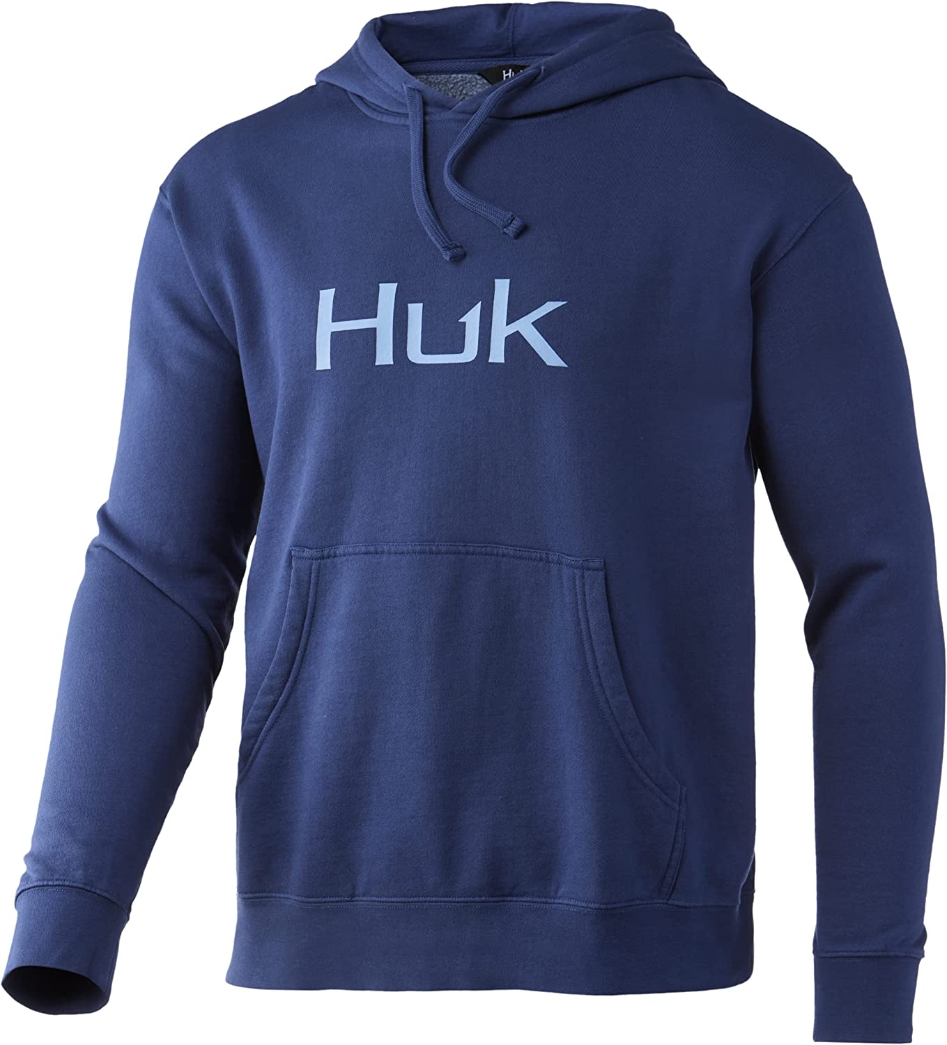 HUK Men's Standard Boonie Wide Brim Fishing Hat UPF 30+ Sun Protection, Titanium Blue, One Size