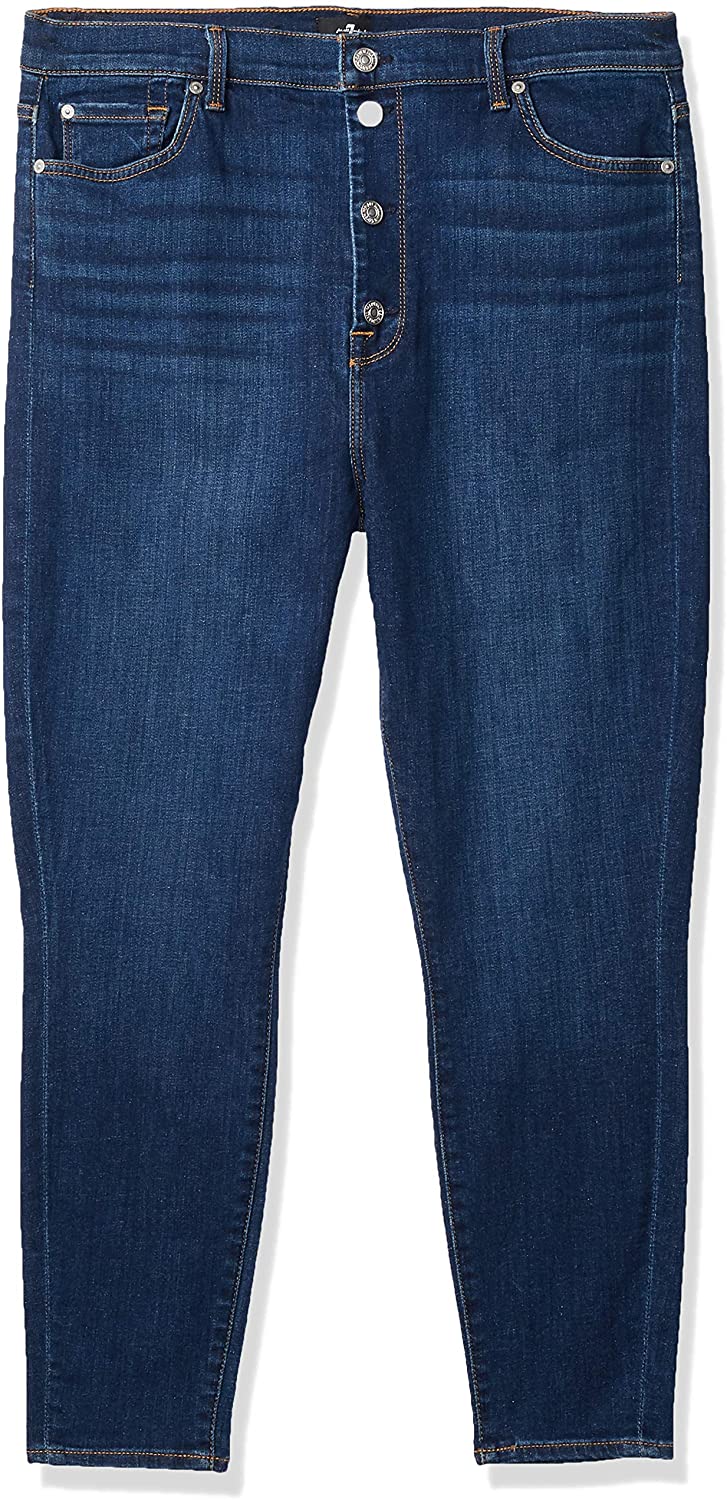 thumbnail 7  - 7 For All Mankind Women&#039;s High Rise Skinny Fit Ankle Jeans