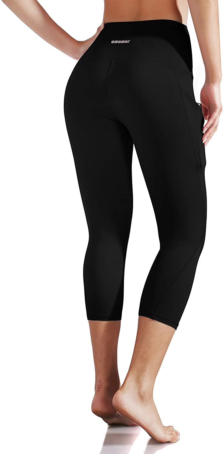 ODODOS Women's High Waisted Yoga Leggings with Pockets,Tummy Control Non  See Through Workout Athletic Running Yoga Pants