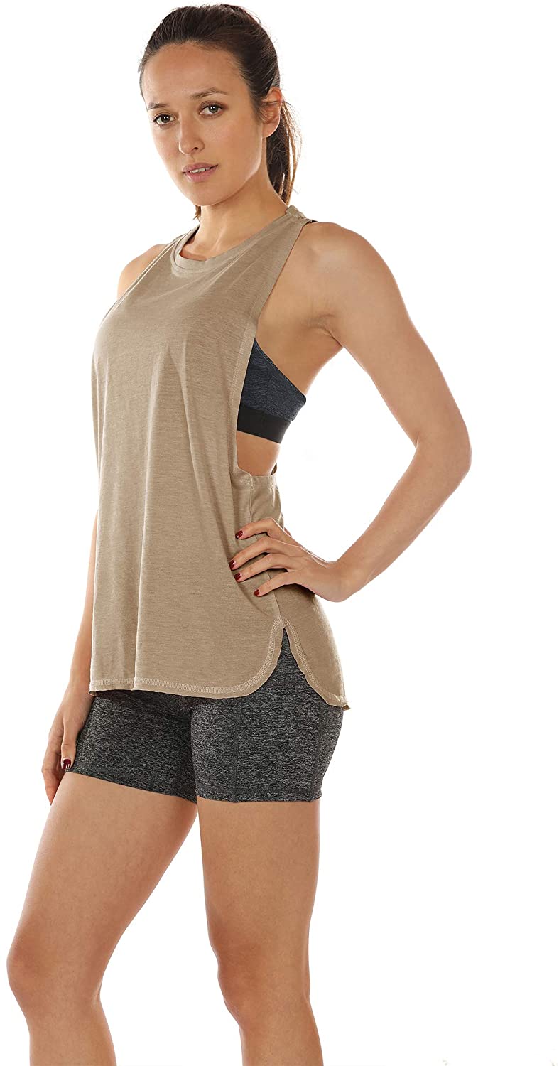 Download icyzone Workout Tank Tops for Women - Running Muscle Tank ...