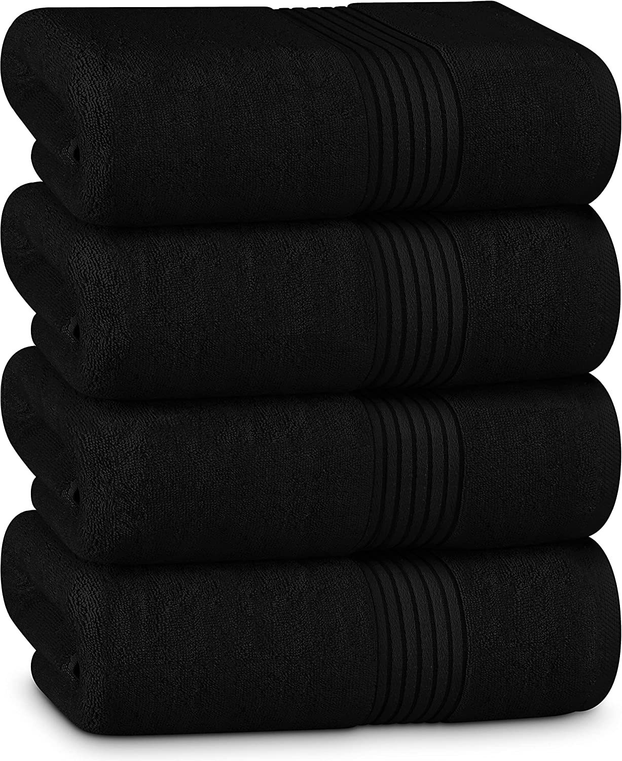 Utopia Towels 4 Piece Hand Towels Set, (16 x 28 inches) 100% Ring
