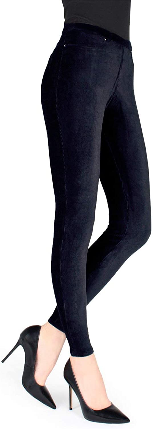 MeMoi Thin-Rib Stretch Corduroy Leggings | eBay