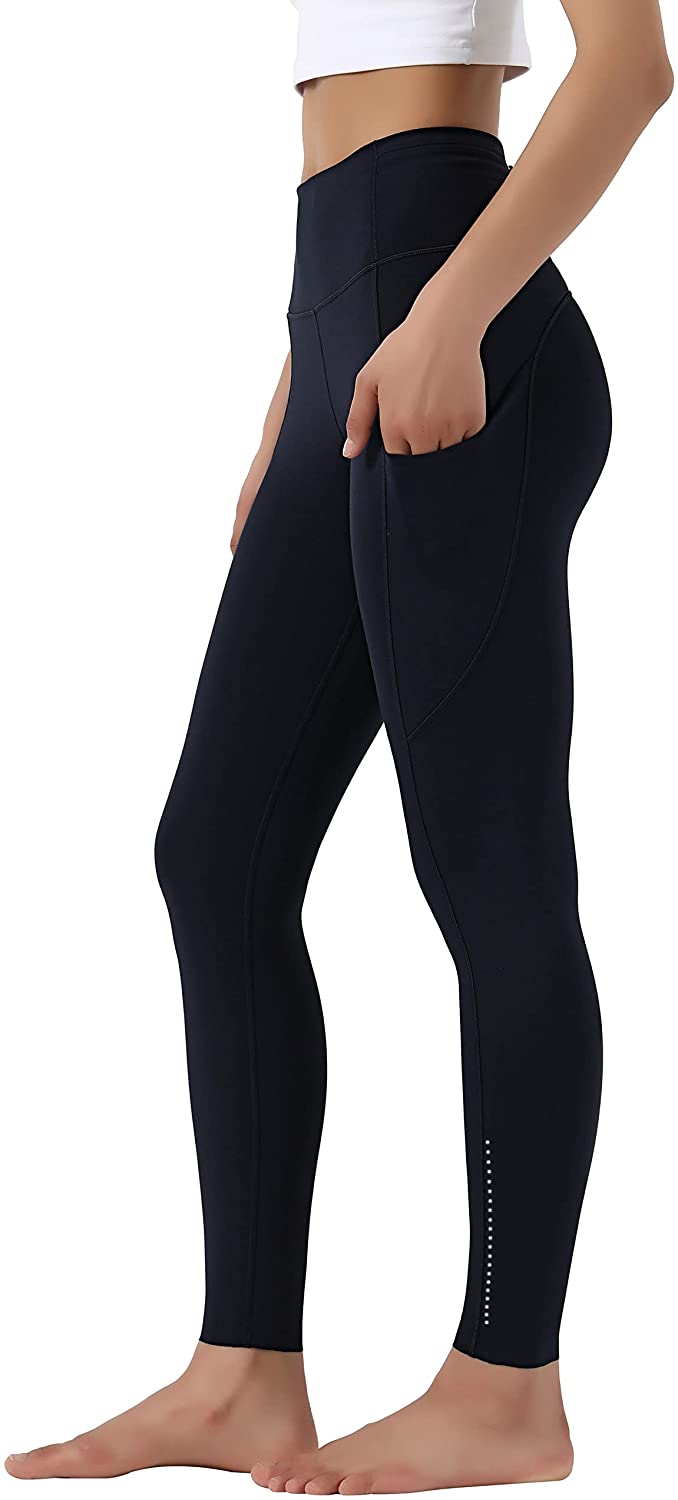 OVRUNS Yoga Pants for Women Tummy Control High Waist Yoga Leggings for Workout Running Exercise with Pockets at  Women’s Clothing store 
