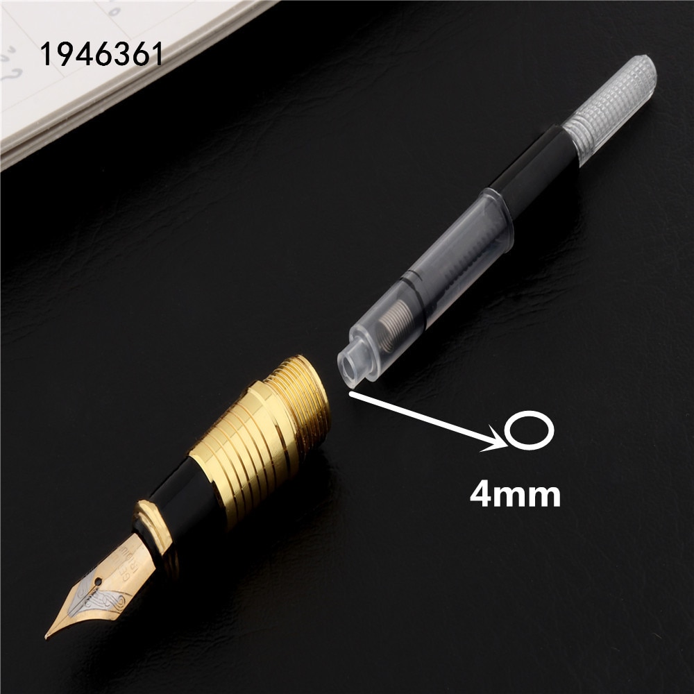 High quality 530 Golden carving Mahogany Business office School student office Supplies Fountain Pen New  Ink pen ink pen-4