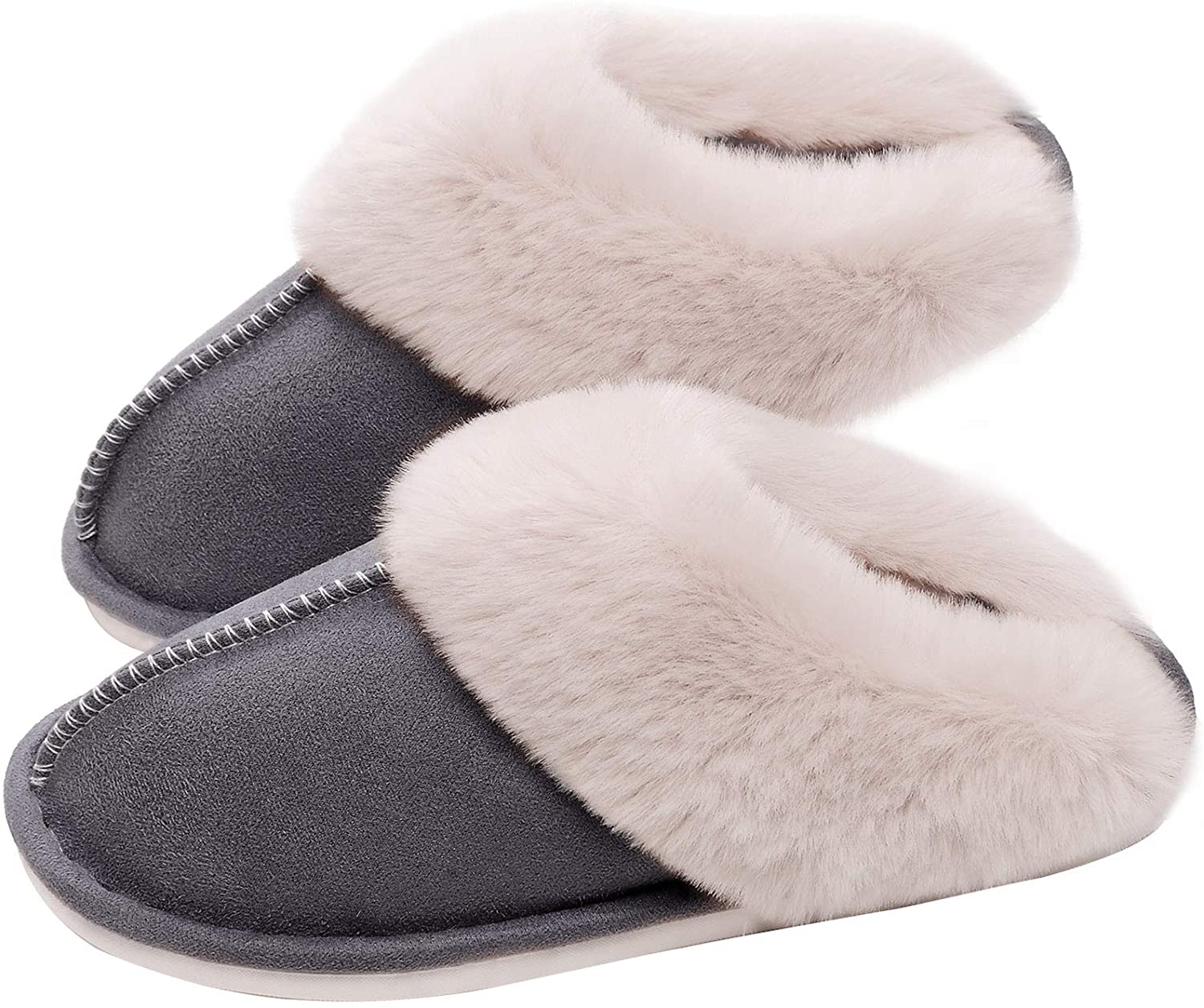 SOSUSHOE Womens Slippers Memory Foam Slippers Fluffy Slippers Warm Soft  House Slippers for Women Non-Slip Indoor Outdoor, Brown, 5.5-6 : :  Clothing, Shoes & Accessories