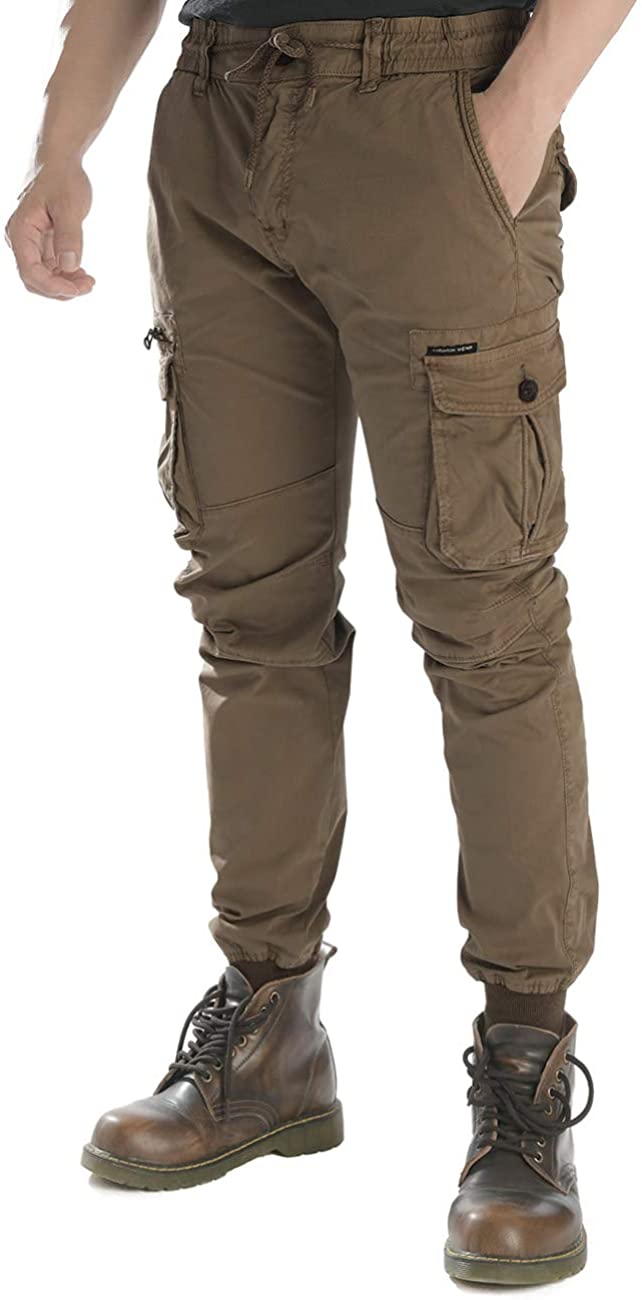 cargo pants slim tapered fit