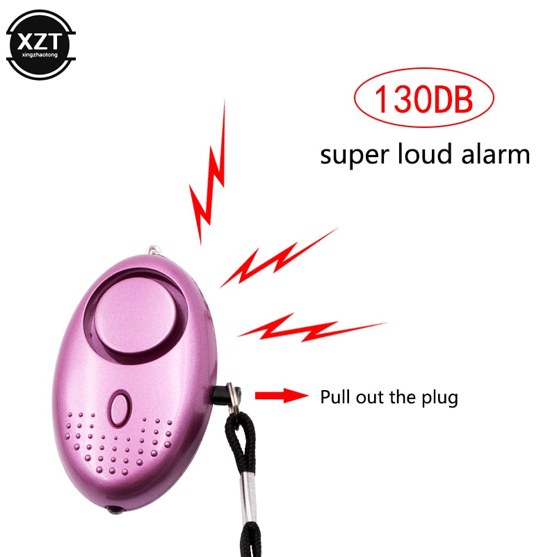 Self Defense Alarm 120dB Security Protect Alert Scream Loud Emergency Alarm Keychain Personal Safety For Women Child Elder Girl-3