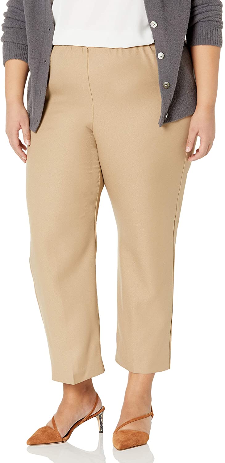 Alfred Dunner Womens Plus-Size Poly Proportioned Short Pant 