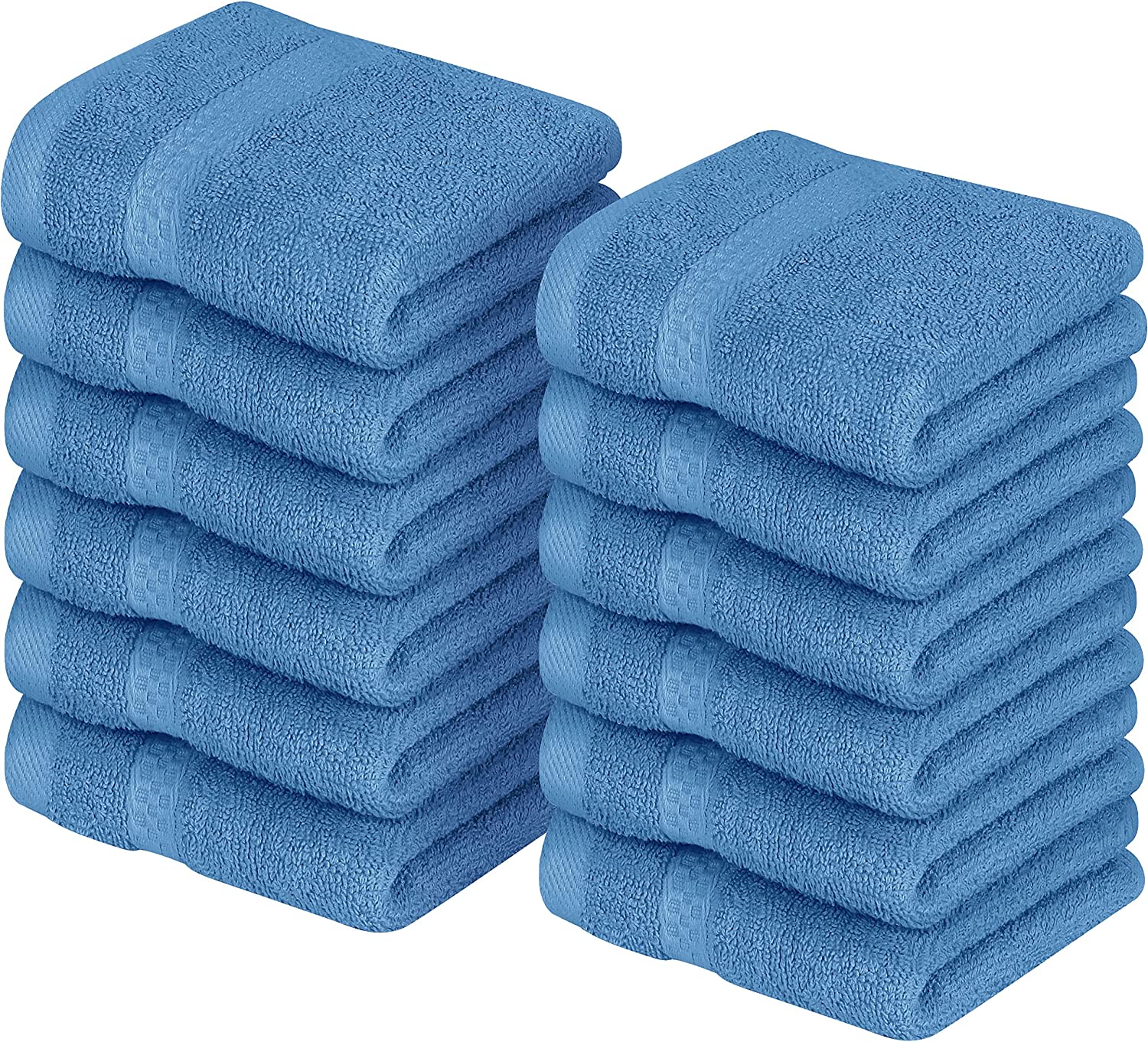 Utopia Towels [12 Pack] Premium Wash Cloths Set (12 x 12 Inches) 100%  Cotton Ring Spun, Highly Absorbent and Soft Feel Essential Washcloths for  Bathr - Imported Products from USA - iBhejo