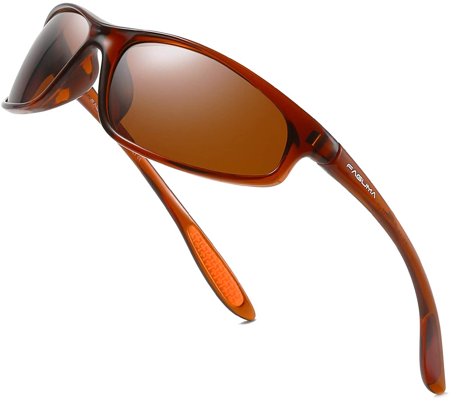 FAGUMA Sports Polarized Sunglasses For Men Cycling Driving Fishing