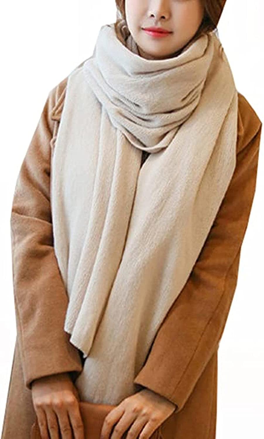 Wander Agio Womens Warm Winter Infinity Scarves Set Blanket Scarf