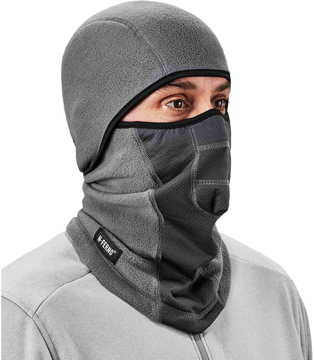 Ergodyne N-Ferno 6823 Balaclava Ski Mask, Wind-Resistant Face Mask, Hinged  Desig | eBay